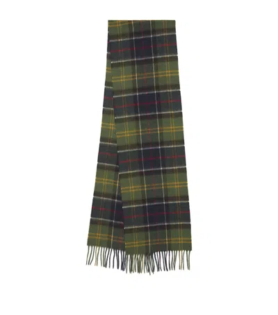 Barbour Wool-cashmere Tartan Scarf