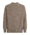Barbour Wool-cotton Staithes Sweater In Brown