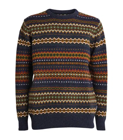 BARBOUR WOOL FAIR ISLE SWEATER