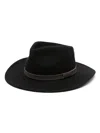 Barbour Crushable Bushman Wool Hat In Black