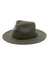 Barbour Wool Hat In Green