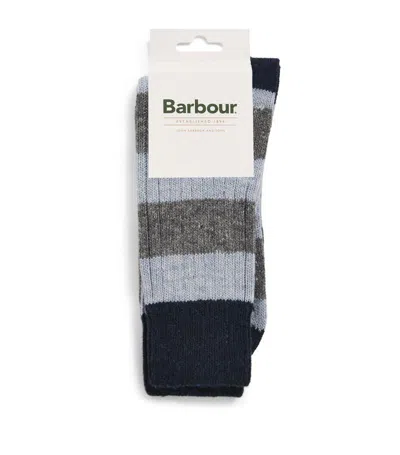 Barbour Wool Houghton Socks In Multi