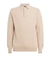 Barbour Wool Hutherston Polo Shirt In Neutral