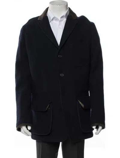 Pre-owned Barbour Wool Jacket In Neutral