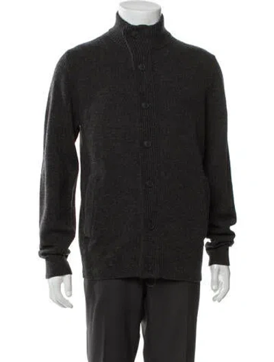 Pre-owned Barbour Wool Jacket W/ Tags In Gray