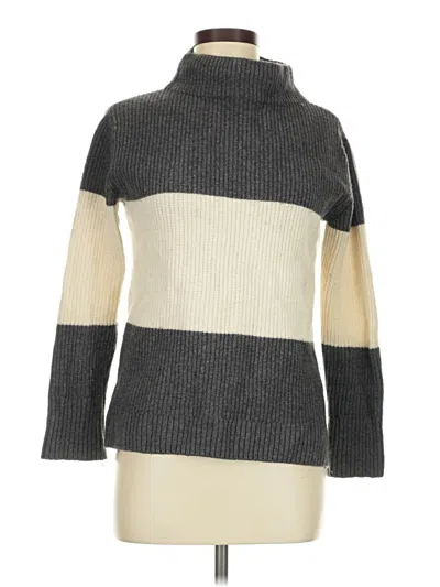 Pre-owned Barbour Wool Pullover Sweater In Gray