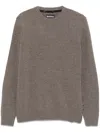 Barbour Wool Sweater In Grey
