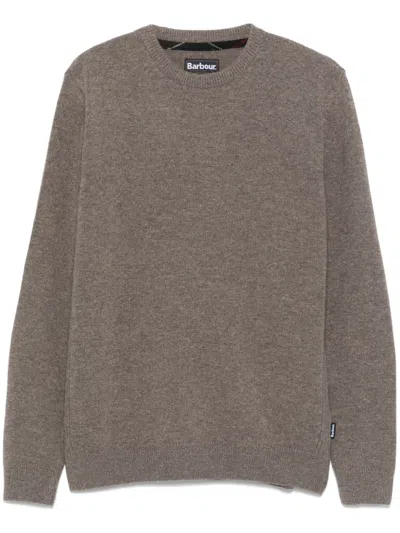 Barbour Wool Sweater In Grey