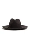 Barbour Wool Tack Fedora In Brown