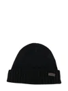 Barbour Wool-blend Hat In Black