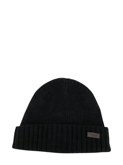 Barbour Wool-blend Hat In Black