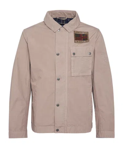 Barbour Work And Casual Jacket In Nude