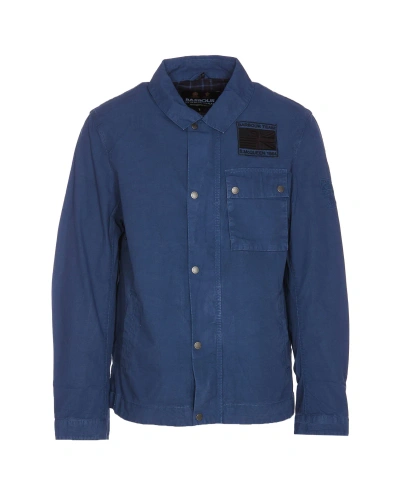 Barbour Workers Casual Jacket In Blue