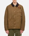 Barbour Workers Wax Jacket In Beige