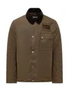 Barbour Workers Wax Jacket In Brown