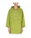 Barbour By Alexachung Tonal Pip Parka In Green