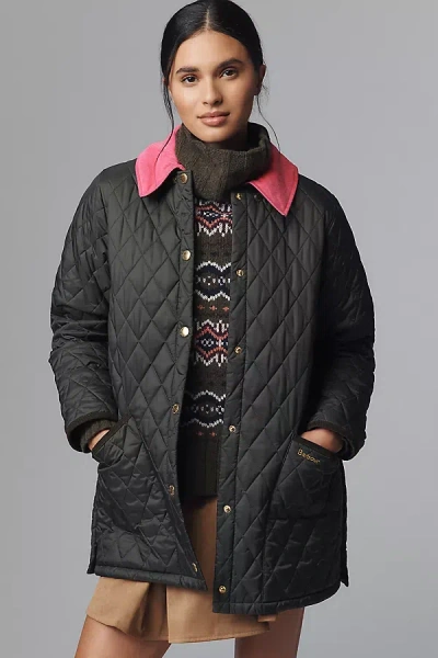 Barbour X Anthropologie Icons Liddesdale Quilted Jacket In Green