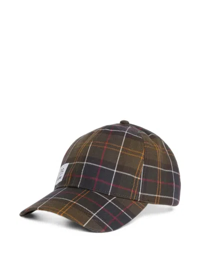 Barbour X A.p.c Tartan-print Baseball Cap In Multi