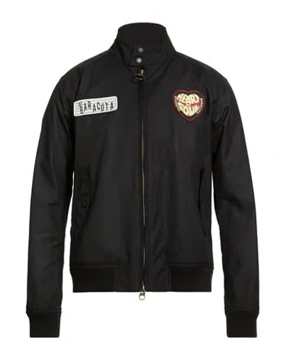 Barbour X Baracuta Man Jacket Black Size Xxl Cotton