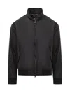 Barbour X Baracuta G4 Wax-coated Zipped Jacket In Black