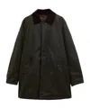 Barbour X Baracuta Trench Coat In Green