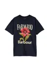 X FARM RIO FLORAL-PRINT T-SHIRT