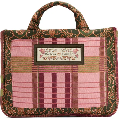 Barbour X Farm Rio Maria Clara Twill Tote