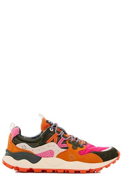 BARBOUR BARBOUR X FLOWER MOUNTAIN YAMANO 3 UNI PANELLED SNEAKERS 