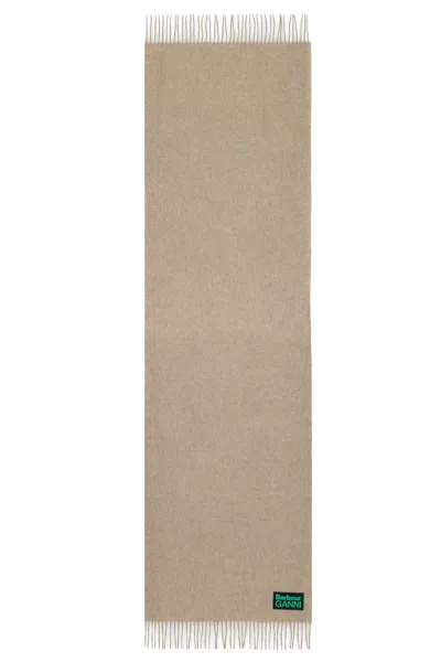 BARBOUR BARBOUR WOOL SCARF X GANNI