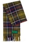 BARBOUR BARBOUR X GANNI CHECKED WOOL SCARF