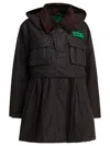 Barbour X Ganni Jacket Jackets And Coats Green In Black