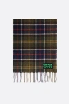 Barbour X Ganni Scarfs In Classic Tartan
