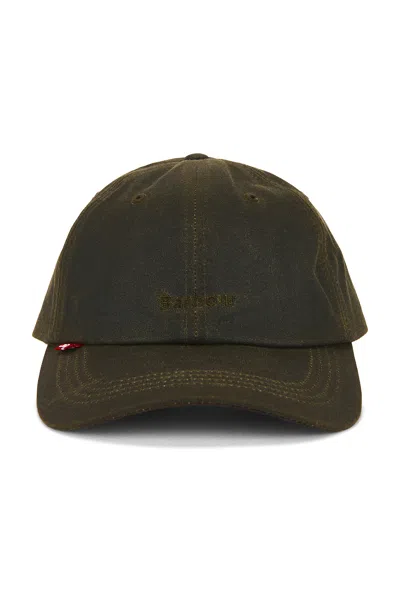 Barbour X Levi's Cap In Green