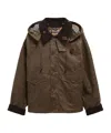 Barbour X Levi's Spey Waxed Jacket In Brown