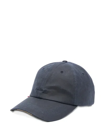 Barbour X Levis Logo-embroidered Baseball Cap In Blue