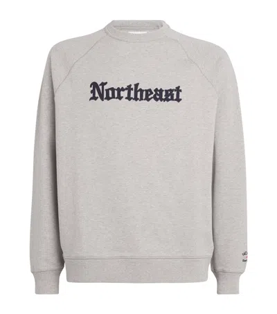 Barbour X Noah Northeast Sweatshirt In Grey