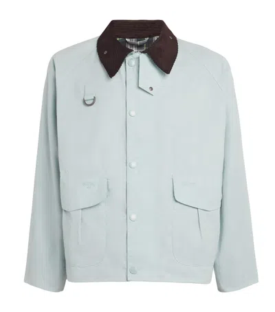 Barbour X Noah Wading Jacket In Light Blue