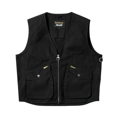 Pre-owned Barbour X Palace Fly Fishin Vest 'black'