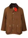 Barbour X Paul Smith Ba X Paul Smith Transp Wax Jkt Aw25 Wax Cot Outw Jackets Beige In Brown