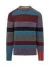Barbour X Paul Smith Multicolor Striped Sweater In Multi