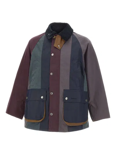 Barbour X Paul Smith Bedale Striped Jacket In Multi