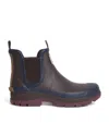 Barbour X Paul Smith Chelsea Wellington Ankle Boots In Multi