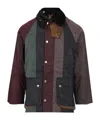 Barbour X Paul Smith Color-blocked Jacket In Multi