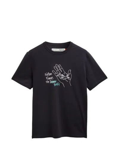 Barbour X Paul Smith Fortune Fish-print T-shirt In Black