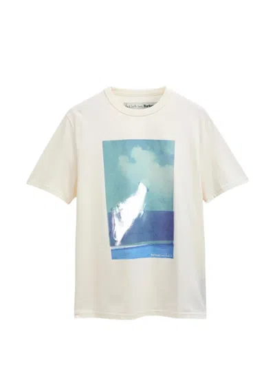 Barbour X Paul Smith Graphic-print T-shirt In White