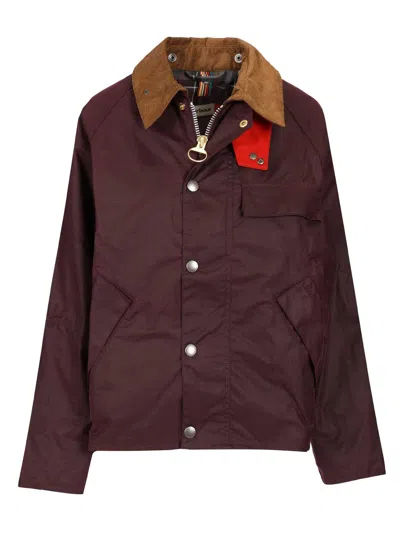 Barbour X Paul Smith Jacket Jackets Violet In Brown