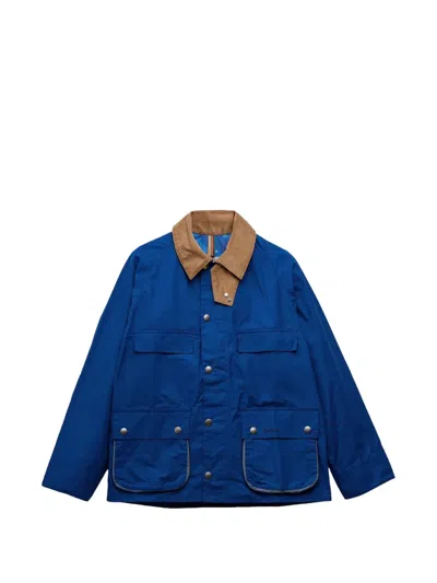 Barbour Paul Smith Sugarlump Bedale Casual Jacket In Blue