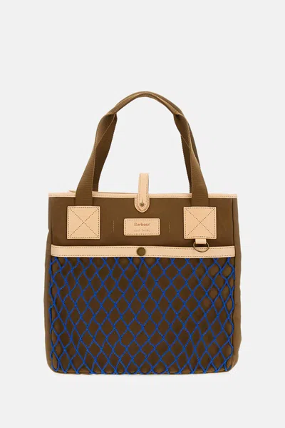 Barbour X Paul Smith Tote Bag In Brown
