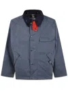 Barbour X Paul Smith "" Transp Wax Jacket Clothing In Gray