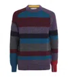 Barbour X Paul Smith Relaxed Fit Crewneck Sweater In Multi